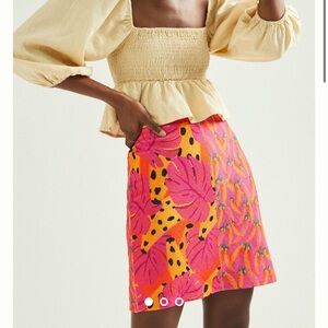 Farm Rio Knit Mini Skirt